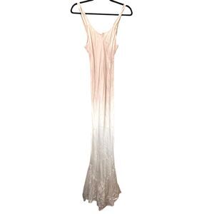 PIPPA THE LABEL Ombre Satin Slip‎ Maxi Dress NWT Small